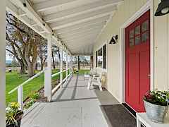 Covered Porch Entrance