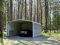 There are 2 carports, 3 sheds and 1 gazebo