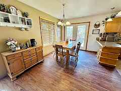 Dining area off kitchen Dining area off kitchen