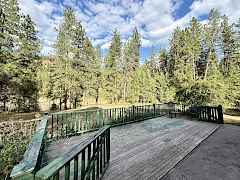 Deck Overlooking Kettle River Deck Overlooking Kettle River