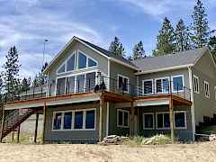 House with blue sky 3