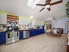 kitchen and dining