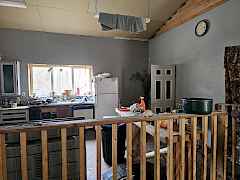 Kitchen from living room Kitchen from living room