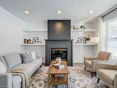 Virtually staged - Living 1